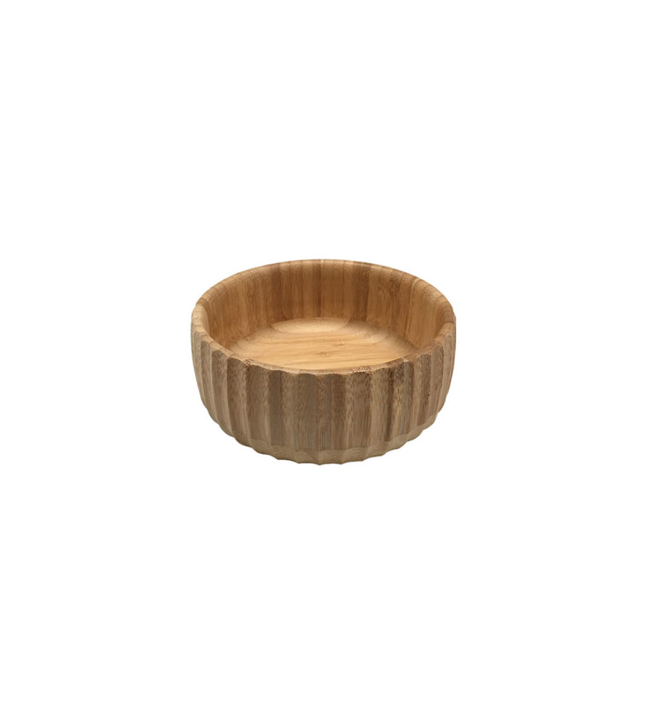 bowl de bambu multifuncional