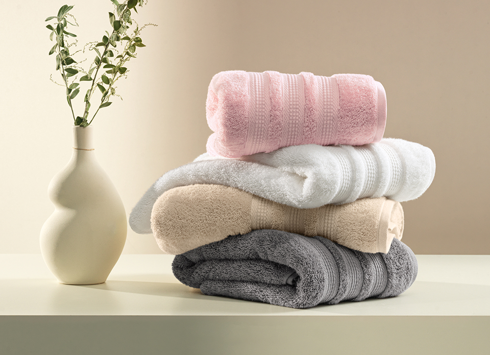 Como cuidar de toalhas do jeito certo toalhas Karsten coloridas