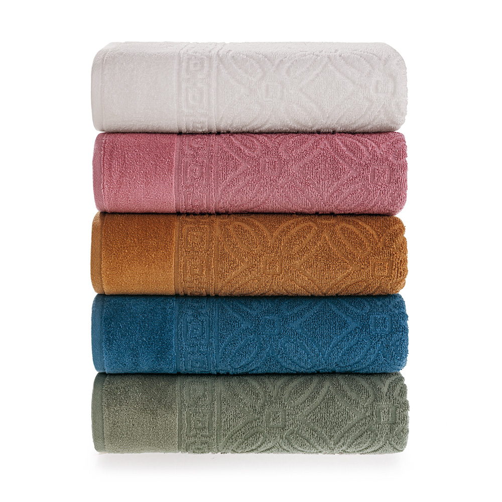 Como cuidar de toalhas do jeito certo toalhas Karsten coloridas toalha de rosto