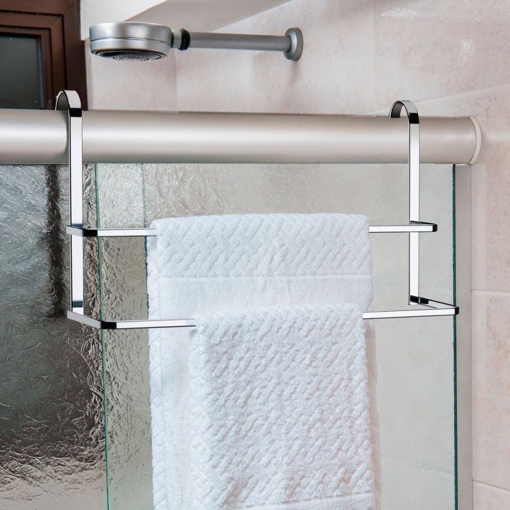 Decoração do Banheiro: Escolha o Porta-Toalha Ideal toalha branca