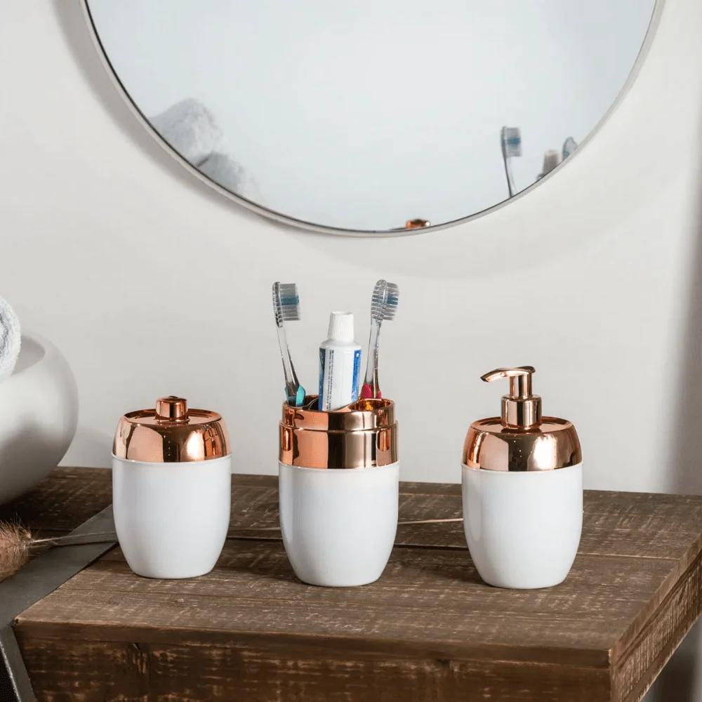 Cores na decoração, dicas de como usar 6 harmonizar o rose gold com branco