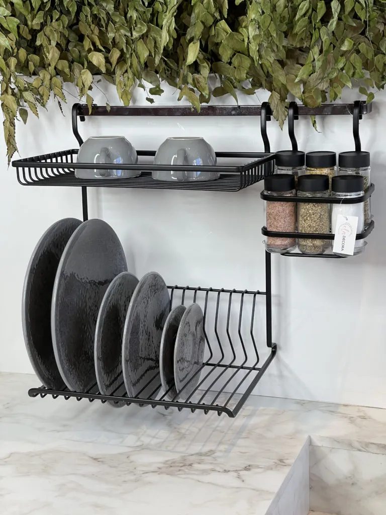 cozinha charmosa em preto fosco na black friday da decoracao da ela decora