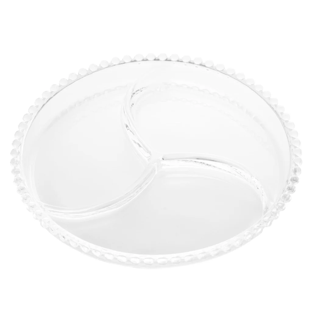 petisqueira de cristal para mesa posta de dia dos pais