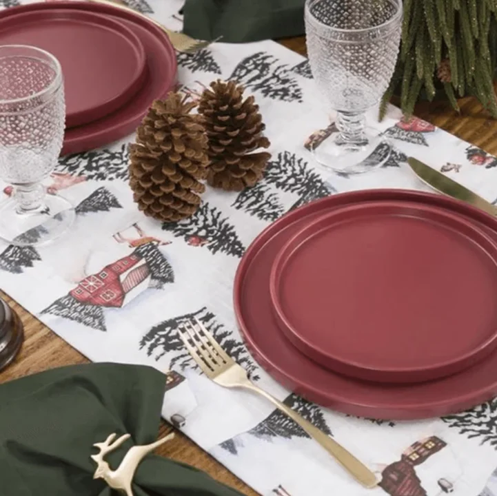 mesa posta ceia de natal